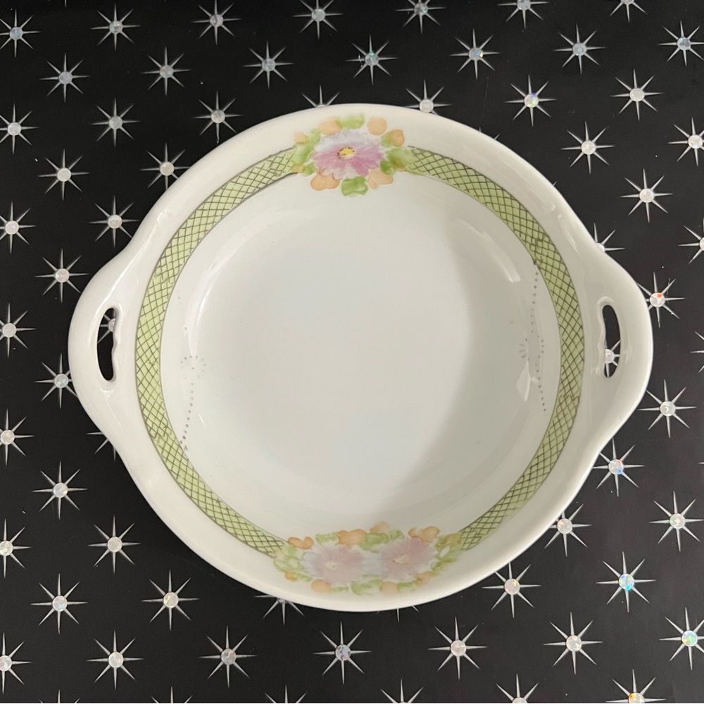 Noritake Small Porcelain Dish Hand Painted Made in Japan